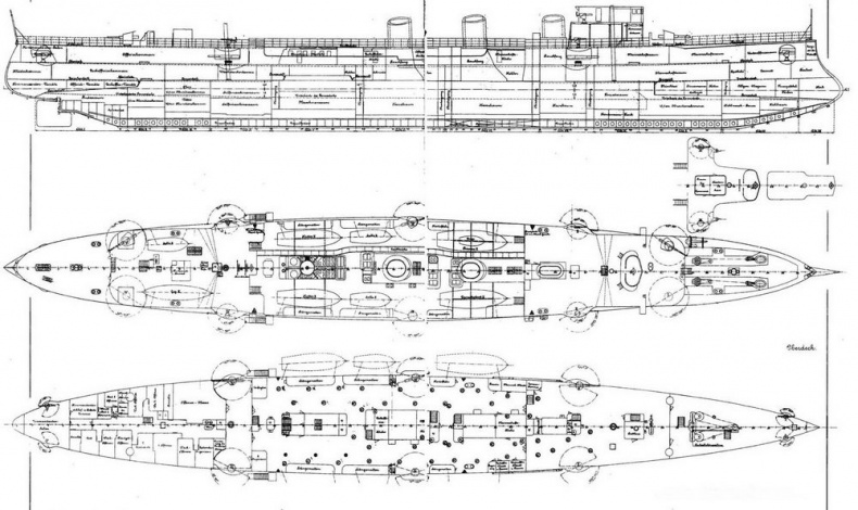 Легкие крейсера германии (1914 – 1918 гг.) Часть 2