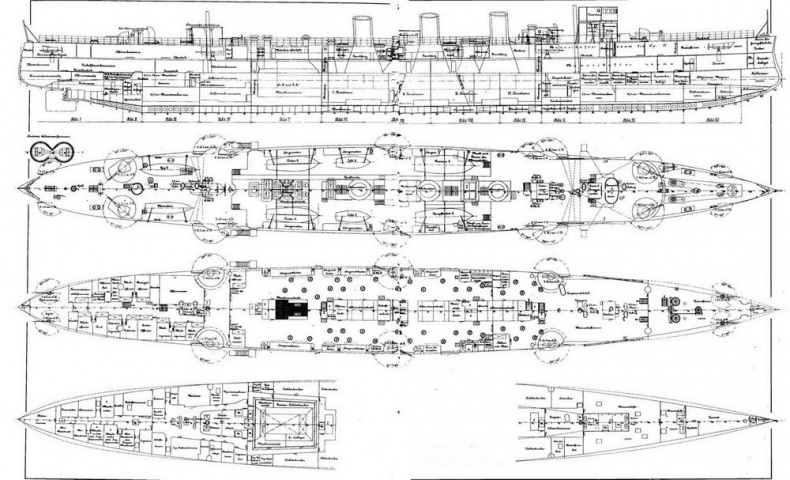 Легкие крейсера германии (1914 – 1918 гг.) Часть 2