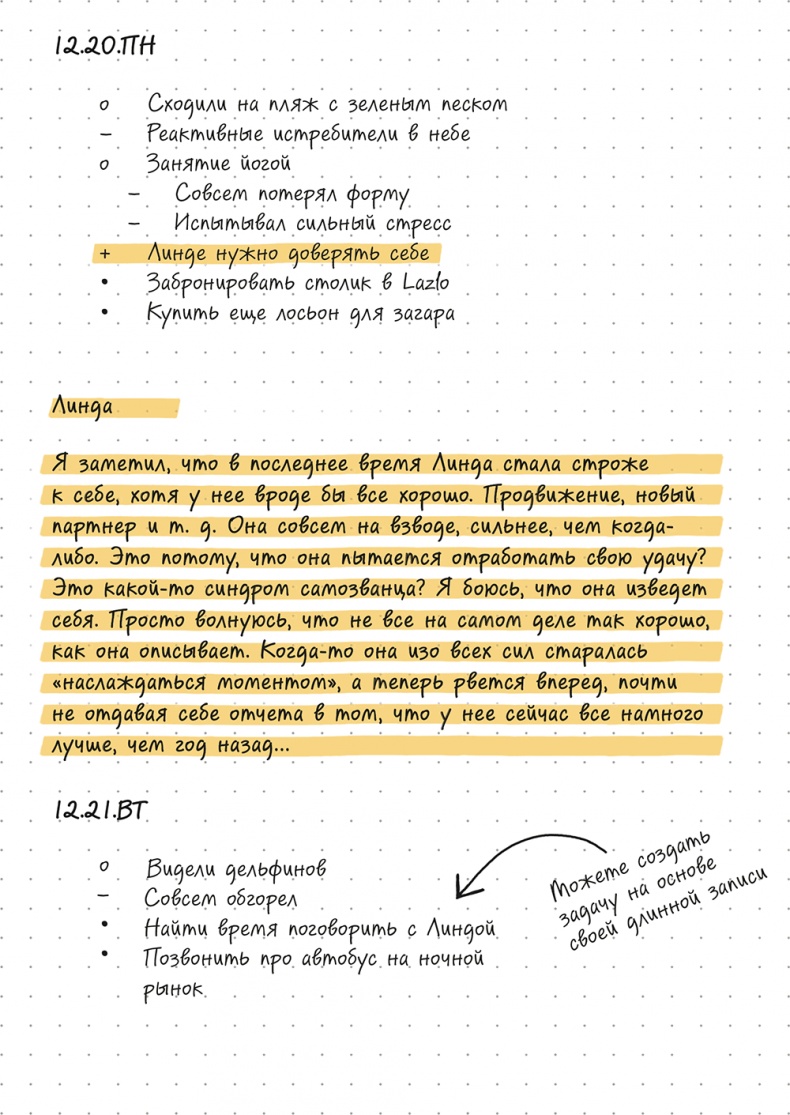 Bullet Journal метод