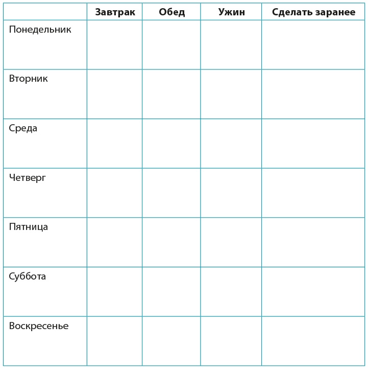 Одна привычка в неделю для всей семьи