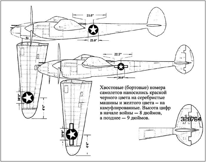 Истребитель-«молния» P-38 «Лайтнинг»