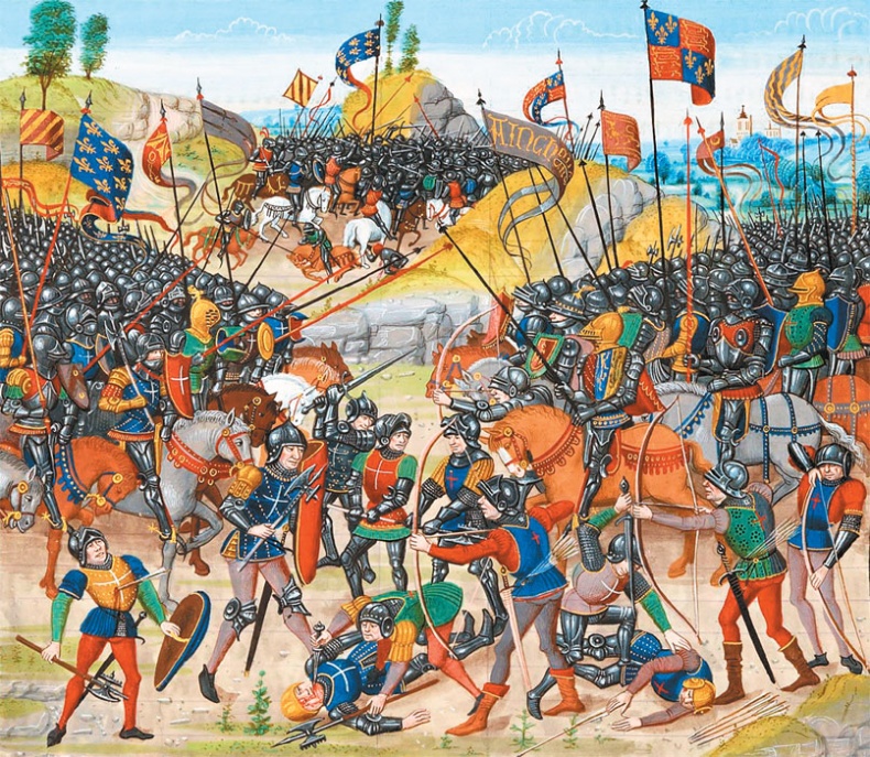 Главная война Средневековья. Леопард против лилии