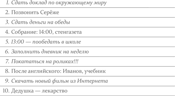 Тайм-менеджмент для школьника. Как Федя Забывакин учился временем управлять