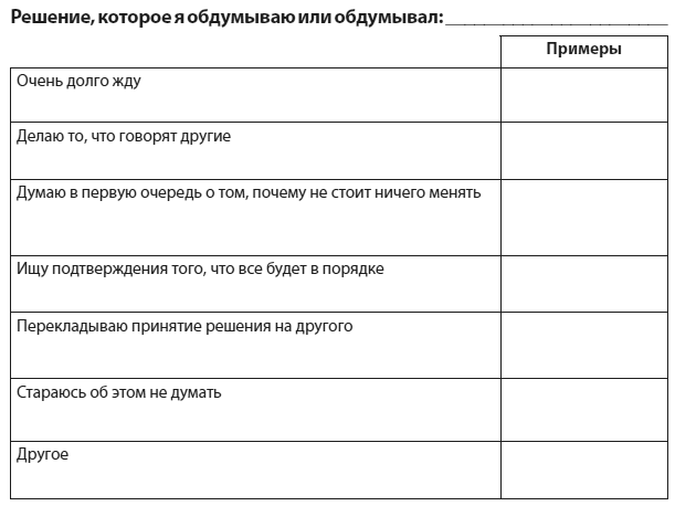 Техники когнитивной психотерапии