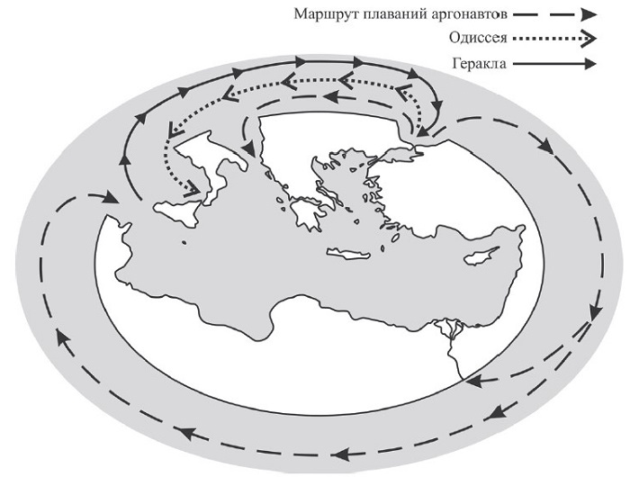 Куда плавал Одиссей? О географических представлениях архаической эпохи